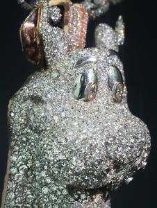 Pendentif Jésus en diamant Moissanite VVS glacé personnalisé, prix de gros, argent sterling 925, bijoux hip-hop avec certificat GIA - Product Image 2