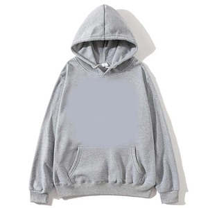 High Quality Unisex <b>Men</b> Oversized <b>Pullover</b> Street Style 100% Cotton Woven Zip-up Hooded Sweatshirt For <b>Men</b> - Product Image 6