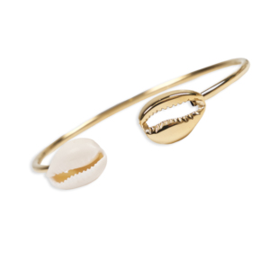 CUCOCUCA YXQ B35 Bracciale a Polsino in Acciaio Inossidabile con Elementi Naturali Ispirati all'Oceano, Stile Vacanza al Mare - Product Image 1