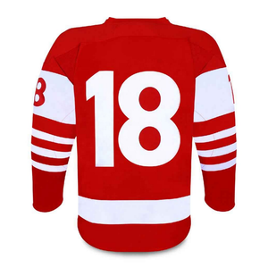 Conjunto de Jersey de hockey sobre hielo largo para hombre de alta calidad, sublimación al por mayor transpirable con logotipo de nombre de equipo, ropa de hockey de nueva generación - Product Image 6