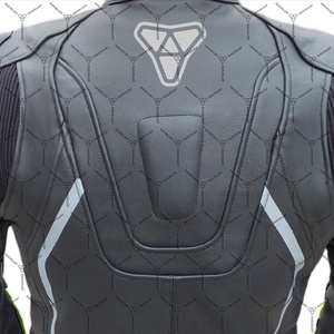 Vestes en cuir pour moto, fabrication directe d'usine, nouvelle mode, coupe ajustée, vestes en cuir véritable pour moto à prix raisonnable - Product Image 6