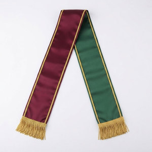 Exportador de Ropa Estudiantil de Alta Calidad, Banda de Graduación para Graduados con Material de Satén y Diferentes Selecciones de Colores - Product Image 1