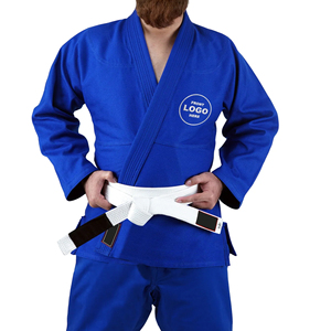 2025 Custom High Quality Cotton Men's Karate Uniform Set New Wholesale Price Made in Pakistan OEM Services for Martial Arts Wear - Product Image 1
