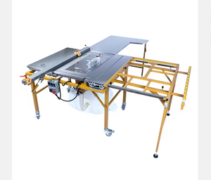 *En espera de recogida* Sierra de mesa deslizante portátil fácil de operar para cortar madera, ideal para carpintería - Product Image 1