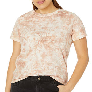 Vente en gros T-shirts pour femmes en coton blanc à manches courtes OEM T-shirts de haute qualité et durables pour femmes - Product Image 5