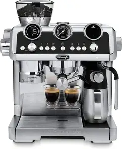 Máquina de café expresso 100% Orgnal La Specialista Maestro com batedor de leite automático LatteCrema em aço inoxidável