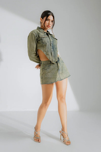 Vestes en jean de haute qualité personnalisées pour femmes, dernières conceptions, veste en jean pour femme en gros, service OEM personnalisé - Product Image 3