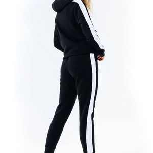 Chándal con Capucha para Mujer al por Mayor, Personalizado con Bordado e Impresión, Diseño Sólido Informal, Poliéster y Algodón Transpirable, Ropa de Invierno para Exteriores - Product Image 6