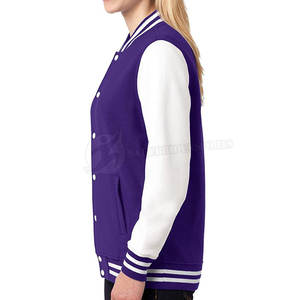 Chaqueta con letras de invierno informal de talla grande XL para mujer, transpirable, a prueba de viento, con botones de lana, algodón sólido, estilo Regular, logotipo personalizado - Product Image 5