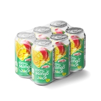Vietnam 100% Hibiscus Puree Gemengd Fruit Sap Geblikte Verpakking 300ml Premium Kwaliteit HALAL Drank Fabrieksprijs
