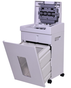 Déchiqueteuse de papier électrique Micro Cut pour carte et papier pour une destruction sécurisée des documents - Product Image 1