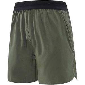 Short athlétique en maille respirante pour hommes Short d'entraînement fendu sur le côté à séchage rapide Short de sport léger avec pochesLivraison DDP - Product Image 5