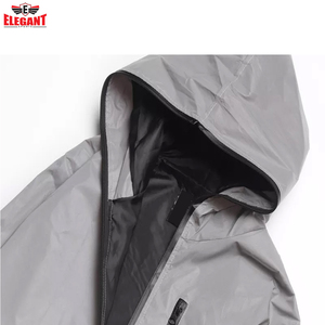 Reflector Windbreak Nylon <b>Jacket</b> <b>Men</b> Clothing Windbreaker <b>Jacket</b> Slim Fit Sports Outdoors <b>Long</b> Sleeve <b>Jacket</b> for <b>Men</b> - Product Image 3