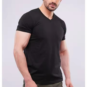 Camisetas de entrenamiento de diseñador de gimnasio de alta calidad para hombre, camiseta de hombro caído de gran tamaño transpirable OEM con logotipo y diseño personalizados - Product Image 2