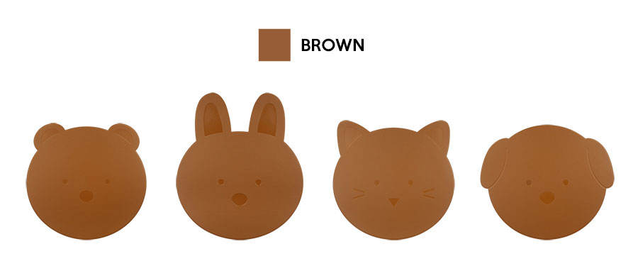 สีน้ำตาล