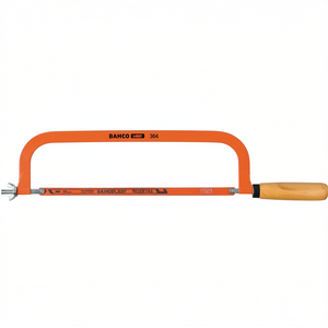 Sierra para cortar metal BAHCO 304 con hoja de 300 mm de longitud, 24 dientes por pulgada, mango de madera para manualidades en metal - Product Image 3