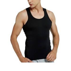 Débardeur de fitness décontracté OEM pour hommes directement fabriqué en usine au Bangladesh Maillot de corps de musculation avec techniques lavées - Product Image 2