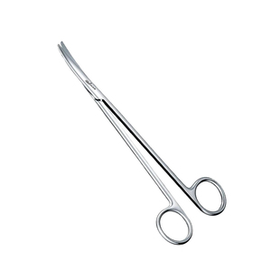 Ciseaux de dissection professionnels droits et incurvés 6 "instruments médicaux chirurgicaux émoussés/émoussés - Product Image 3