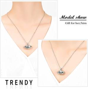 Silver Cremation Jewelry Football Memorial <b>Urn</b> Necklace <b>Ashes</b> Holder Stainless Steel <b>Ashes</b> Keepsake <b>Urn</b> for Brother Boyfriend - Product Image 4