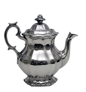 Heat Resistant Double Walled Stainless Steel Tea Coffee Pot Promotional Wholesale Metal Tea <b>Set</b> - Product Image 6