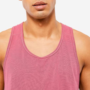 Camiseta Deportiva de Rendimiento para Hombre, Sin Mangas, Transpirable, para Gimnasio, Entrenamiento, Correr, Ropa Deportiva - Product Image 3