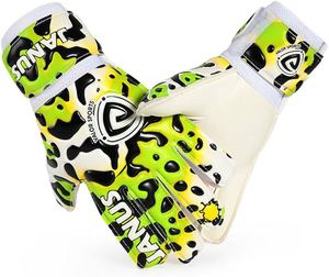 Guantes de portero de cuero Premium personalizables de alta calidad para uso en exteriores - Product Image 1