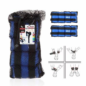 * OUTLET * 2 pz 4kg pesi da polso e caviglia con chiusura in Velcro-casa e giardino/sport e tempo libero - Product Image 2
