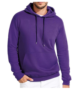 Sweat-shirt et sweat à capuche pour homme 100% polyester Tissu en molleton français Motif uni Imprimé à l'écran Col à capuche - Product Image 4