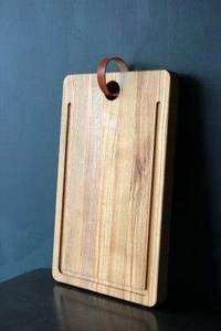 Haute qualité parfaite planche à découper en bois d'acacia massif Rectangle Design palissandre bloc à découper fabricant transfrontalier - Product Image 6