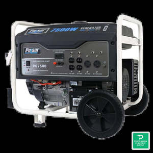 Generador Portátil de Gasolina Pulsar PG7500 Serie Estándar - EPA, 4 Tiempos, Arranque Automático, Salida CA/CC - Product Image 3