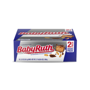 Barre de chocolat classique Baby Ruth Délice croquant et caoutchouteux - Product Image 1