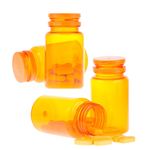 Customized 200CC Frosted PET Plastic Medicine Tablet <b>Bottles</b> Empty <b>Pill</b> Container with Screen Printing for Pharmaceutical Use - Product Image 5