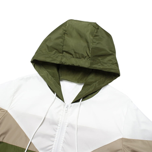 Nouvelle veste coupe-vent pour homme en toile à capuche, design personnalisé, manches longues, respirante et légère, tendance - Product Image 4