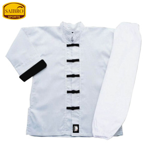 ชุดกังฟูผ้าฝ้าย100% 8.5ออนซ์แบบดั้งเดิมของจีนเครื่องแบบไทชิขายส่ง - Product Image 2