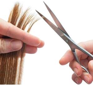Professional Stainless Steel <b>Hair</b> <b>Cutting</b> <b>Scissors</b> <b>for</b> Men Women Salon Use Straight Thinning Type with Sharp Blunt Blade Tips - Product Image 2