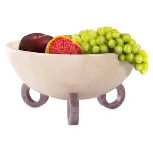 Frutero de Resina Hecho a Mano, Pulido, Moderno y de Lujo, para Decoración del Hogar, Apto para Lavavajillas, Ecológico, Vajilla para Cocina - Product Image 1