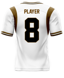 Maillot de football américain personnalisé 100 % polyester respirant anti-UV broderie 3D manches courtes Nouveautés été 2025 - Product Image 5