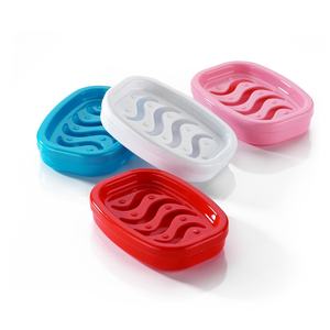 Porte-savon en plastique durable, hygiénique, résistant à l'eau, léger, écologique, pour hôtel, école - Product Image 3