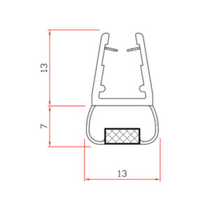 Guarnizione per Box Doccia 2 M Mod.405/22 - Product Image 2
