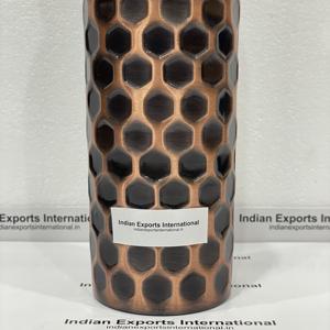 Botella Martillada a Mano Diamante en 950ml. Botella Cobre Acabado Antiguo. IEI 6 - Product Image 3