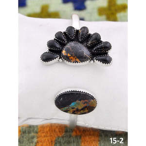 Southwest Handmade Black Jack Turquoise Sterling <b>Silver</b> Fashion <b>Cuff</b> <b>Bracelet</b> Elegant Black Jack Turquoise <b>Silver</b> <b>Cuff</b> for Women - Product Image 1