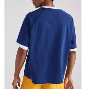 Camiseta de Verano de Algodón Personalizada OEM, Ropa de Equipo Publicitario Corporativo, Camiseta para Hombre con Logotipo Impreso Personalizado - Product Image 5