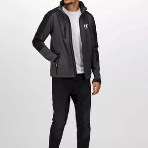 High Quality <b>Lightweight</b> Windproof <b>Men</b> Windbreaker <b>Jacket</b> Stand Front Hooded Breathable Eco-Friendly Winter Warm Casual Style - Product Image 4
