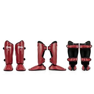 Espinilleras de Muay Thai de Cuero Vacuno Genuino de Alta Calidad, Protección Profesional, Transpirables, con Logotipo Personalizado OEM, Protectores de Piernas para Kickboxing - Product Image 6