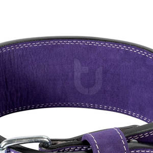 Cinturón de levantamiento de pesas de cuero de vaca ajustable de alta calidad Protección de seguridad de fitness personalizable con hebilla ligera - Product Image 5