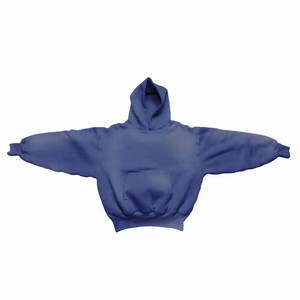 Sudadera con capucha de peso pesado para hombre con logotipo personalizado a precio barato 100% algodón hombro caído 400-500 sudaderas térmicas de gran tamaño de lana de algodón GSM - Product Image 1