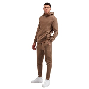 Ropa de calle lavada con ácido personalizada para invierno 100% algodón cremallera Sudadera con capucha pantalones de chándal acampanados conjunto con parche de socorro inspirado en chándal - Product Image 1