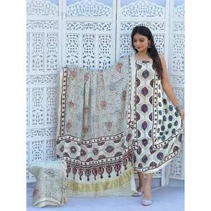 ชุดเดรสทรงเอเข้ารูปยาวระดับเข่า คอวี แขนยาว เอวธรรมชาติ สำหรับผู้หญิง ซักได้ เป็นมิตรต่อสิ่งแวดล้อม - Product Image 1