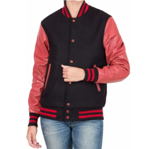 Vente en gros de vestes d'université vierges pour hommes, nouvelle mode d'hiver personnalisée pour hommes veste d'université Letterman pour hommes - Product Image 3