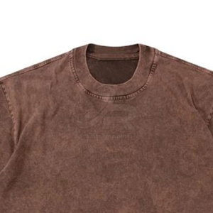 Camisetas para Hombre con Lavado Ácido, Precio de Fábrica al por Mayor, Tejido Transpirable y Ligero - Product Image 6